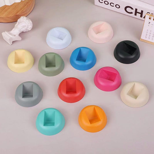 12PCS 3D Floating Frame Display Stand, Jewelry Box, Gift Box, Ornament Organizer, Small Travel Jewelry Box, PE Film Anti-Oxidation, Suspended Display Box Stackable (Round Stands,Type 5) - color: Round Stands, Type 5