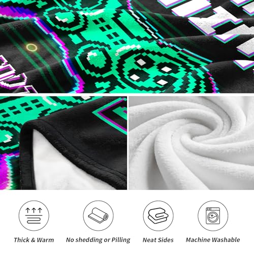 Gamer Gifts for Men Boys Girls, Do Not Disturb I’m Gaming Flannel Soft Blanket, Gaming Equipment Accessories Stuff for Teen Boys Gift - 50" x 60" - color: I'm Gaming
