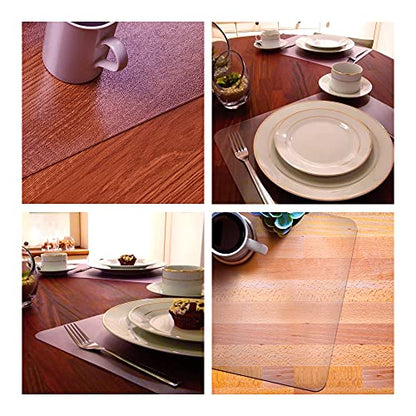 Floortex® Desktex® Anti-Microbial, Vinyl Desk Mat - size: 22" x 17"