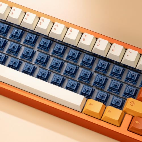 OOCTPK Chilkey 35pcs Light Tactile 5-Pin Mechanical Keyboard Switches Replacement Switch, Crisp Bump with Minimal Effort, Eell-Defined Tactile Bump, Accurate Typing, Pre-Lubricated, Smooth Keystrokes - color: Light Tactile Switches-35pcs