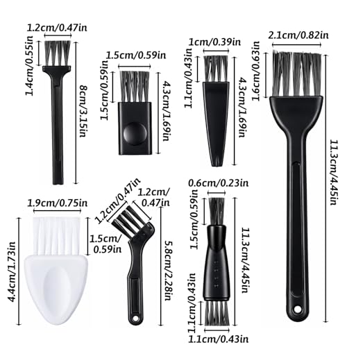 10PCS Electric Razor Brush, Shaver Cleaning Brush, Multifunctional Household Appliance Cleaner Kit for Shaver, Blender, Coffee Maker, Keyboard, Car