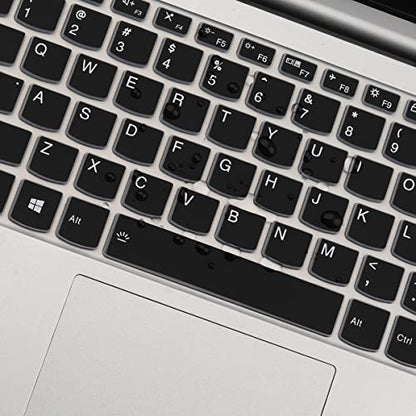 Keyboard Cover for Lenovo Yoga 5i 7i 14" 2-in-1, Lenovo Flex 5 14", Ideapad 5/5i 14", Lenovo Slim 7 9 14", IdeaPad Flex 5 5i 14, Ideapad Pro 5/Pro 5i 14, IdeaPad Slim Pro 5i 7i, ThinkBook 14 G2 G3 - color: BLACK