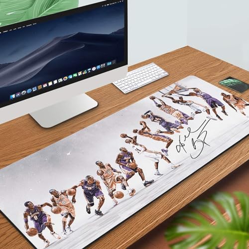 31.5x11.8 Inch Non-Slip Long Extended Large Gaming Mouse Pad with Stitched Edges XL Laptops Keyboard Mouse Mat（KB） - color: KB Move