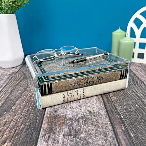 Plymor Clear Acrylic Rectangular Display Riser, 3" H x 9" W x 6" D (1/4" thick) - size: 3" x 9" x 6"