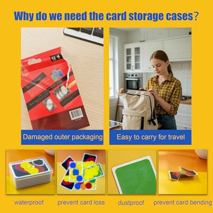 JINUPHION 3 Pcs Tarot Card Case, Tarot Card Holder for 4 3/4"×2 3/4" Standard Tarot Cards, Plastic Clear Card Deck Box Storage, Playing Card Case for Large-sized Cards,5" ×3 1/4" ×1 3/8" (NO Cards) - size: 3 pcs Tarot