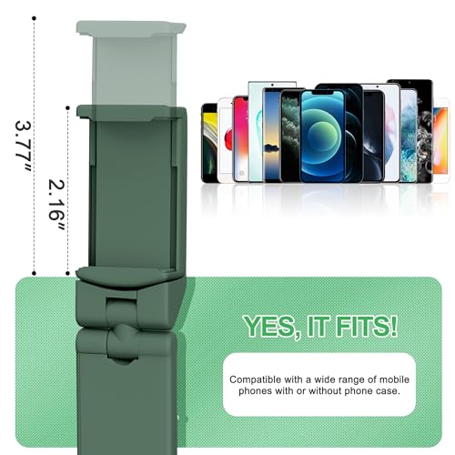 Perilogics Airplane Phone Holder Mount Universal in Flight Hands Free Viewing with Multi-Directional Dual 360 Degree Rotation (Evergreen) - color: Evergreen