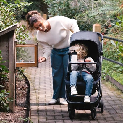 UPPAbaby Snack Tray for Minu V3 Stroller – Tray + Cup Holder - Quick Attachment - Dishwasher Safe - Folds with Stroller