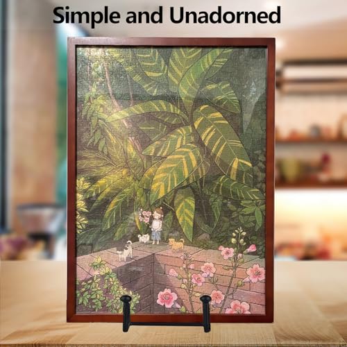 IBosins 5 Pack 16 Inch Plate Holder Display Stands, Large Metal Black Frame Stand for Picture, Book, Photo Easel, Creation, Collectibles - color: Black, size: 16 Inch