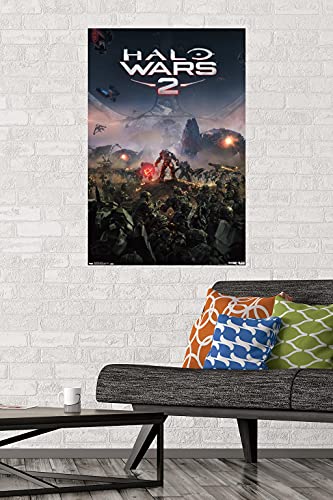Trends International Halo: Halo Wars 2 - Key Art Wall Poster, 22.375" x 34", Premium Unframed Version - color: Premium Unframed Version, size: 34"L x 22.4"W