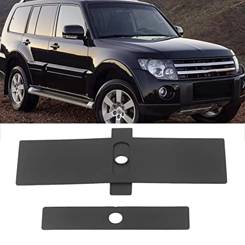 Acouto Car Shift Panel Dust Cover for Pajero V93 V80 V87 V97 for Montero V73 V77 8015A066 8015A065 2pcs Center Console Shift Lever Panel Trim Strip Replacement