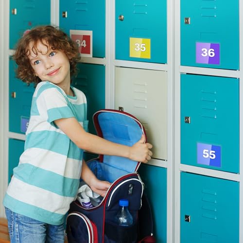 Jeyiour 100 Pcs Label Holders Adhesive Nameplate Pockets Storage Bin Labels Index Card Holder Shelf Plastic Peel Stick for Classroom Supermarket Bookshelf Library Student Box Drawer (3.5 x 3.5 Inch) - size: 3.5 x 3.5 Inch