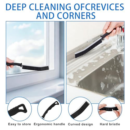 Dryer Vent Cleaner Kit，Refrigerator Coil Cleaning Brush，Includes Dryer Vent Brush, lint Brush for Dryer, Drain Cleaning Brush, and Appliance Brush Set for All Your Home Cleaning Needs