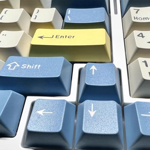 Sumgsn 163 Keys God Bless Keycaps Cherry Doubleshot Keycaps Set Fit for ISO ANSI 95% 75% 65% 60% Mechanical Keyboard Cherry Mx Switches - style: God Bless Keys