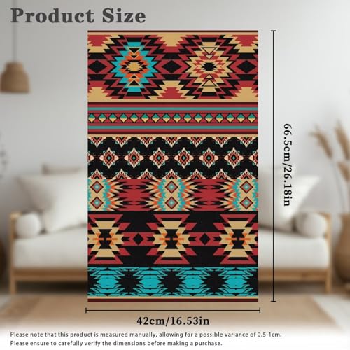 Aztec Sofa Headrest Covers Recliner Headrest Protector Cover Easy to Install Couch Head Rest Covers Pet Scratch Resistant Sofa Head Protector 2 Pcs - color: Aztec Style