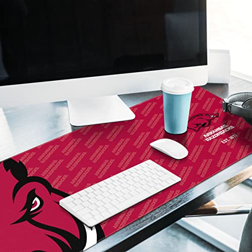 YouTheFan NCAA Arkansas Razorbacks Logo Series Desk Pad - style: Arkansas Razorbacks