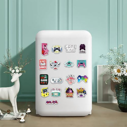 100PCS Video Games Stickers, Vinyl Waterproof Games Decals Pack for Water Bottle, Helmet,Journaling, Laptop, Phone,and Scrapbooking - color: Video Games Stickers