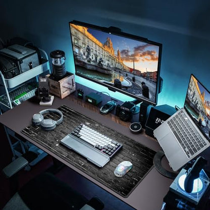 Canjoy Gaming Mouse Pad, Large Extended Mouse Pad Big Computer Mousepad for Home Office Gaming Work 31.5x15.7inch - color: Brick Wall