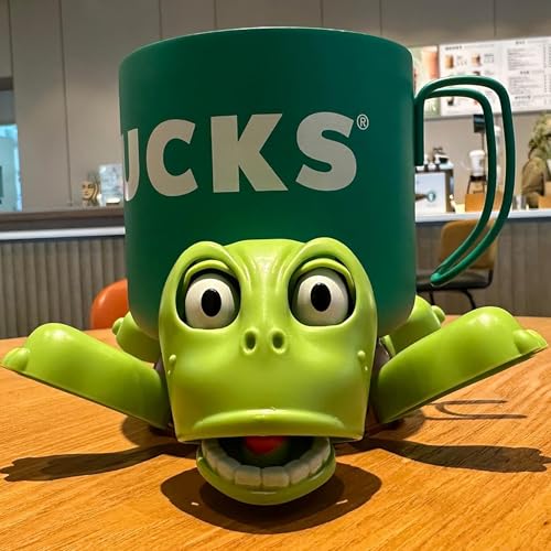 JOD® Turtle Coaster, 3D Printed Funny Tea Coasters with Interactive Expression-Funny Turtle Coaster Cup Holder Cute Drink Holder with Moving Limbs, Mom Novelty Desk Decor Women - color: 1pc-lightgreen
