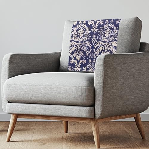 Floral Pattern Recliner Headrest Covers Protector Non Slip Breathable Lounge Sofa Headrest Covers Soft Washable Couch Recliner Headrest Protector for Sofa Theater Seat - color: Floral Pattern