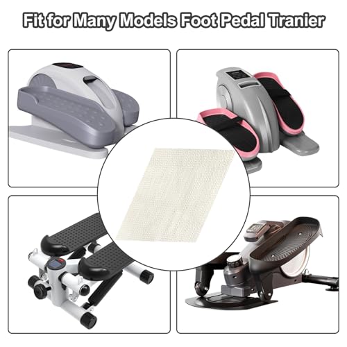 Non-Slip Mat, Perfect for Under Desk Elliptical Peddler Foot & Leg Pedal Trainer for Senior Fitness Home Sport Accessories, Enhanced Stability & Floor Protection