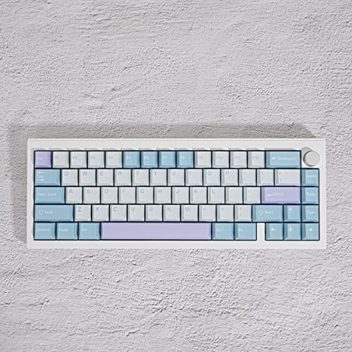 Sumgsn Custom Keyboard Illusion Keycaps 172 Keys Full Set Double Shot Cherry Profile Key caps Fit for Cherry Mx Switches ISO ANSI Layout - color: Illusion Keycaps