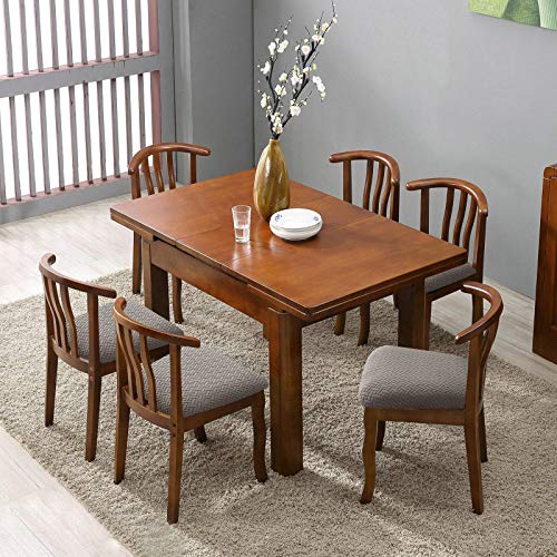 Genina Seat Covers for Dining Room Chair Seat Slipcovers Kitchen Chair Covers (Gray, 2 Pcs) - color: Grey, size: 2 PCS