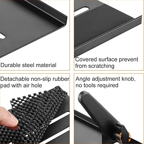 Bracwiser No Drill TV Top Shelf 24 inch Wide Monitor Top Mounting Bracket Platform Holds Speaker, AV Receiver, Media Box, Game Console and More - size: 24 inch