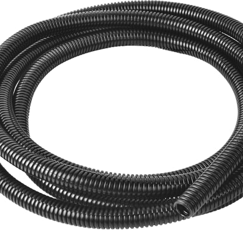 1 Inch Wire Loom Split Tubing - 10 ft Cord Protector Electric Wires Covers, Automotive Wire Flexible Conduit - size: 1"-10ft