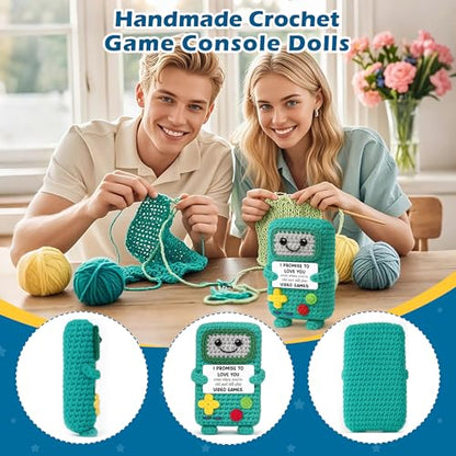 Busy Gaming Life Bride and Groom Engagement Gift 2026, Happy Marriage Gifts for Couple, Gifts for Wedding Shower, Newlywed Mr and Mrs, I Love You Gift for Her Him, Positive Crochet Present - style: Adult