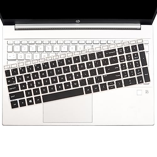 Keyboard Cover for 15.6 17.3 HP Laptop 17-cn 17-cp 15-fc 15-fd 15-fd0083wm 15t-fd000 15-fc0013od 15-fc0081nr 15-fc0093dx 15-fc0037nr fc0030tg fc0046au fc0014la 15-fd0081wm fd0357nr fd0099nr fd0025st - color: GradientBlack(Regular Letters)