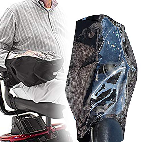 Power Wheelchair Armrest Cover, Durable Clear Electric Wheelchair Joystick Rain Cover, Wheelchair Wrist Control Protector