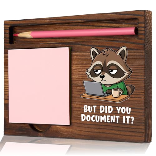 Funny IT Desk Organizer Gift, Sticky Note Holder for Developer Engineer Coworker, Office Humor Memo Pad Holder Work Desk Accessory STYW3 - style: IT Desk Organizer Gift