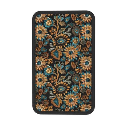 Center Console Cover Boho Flower Scratch Resistance Armrest Cover Protect Pad Car Accessories Hippie Sunflower Armrest Cushion Pad Seat Box Cover Protector - color: Cute Sunflower
