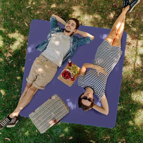 MonsterMat Extra Large Waterproof Splat Mat – 60"x60" Super Jumbo Mess Mat for Floor & Table Protection Washable Mat for Arts, Crafts, Painting, and Playtime (Navy Blue) - color: Navy Blue