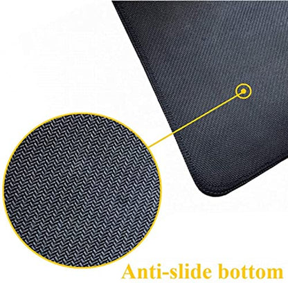 AQQA Large Mouse Pad Mat (35x17 in) Extended XXXL Gaming Mouse Pad with Non-Slip Rubber Base,Background Topographic Map Lines Contour Geographic for Gaming Office Laptop Computer Men Women - color: Black, size: 17L x 35W inches