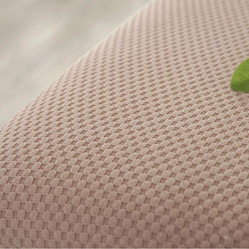 Isccdy Removable Washable Office Chair Armrest Slipcovers Covers Pads (Beige) - color: Beige