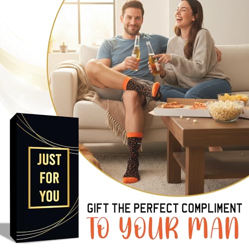 ZAGKOO Funny Socks for Men, Women - Stocking Stuffers for Men - color: Husband Sock 2
