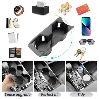 SKTU 2025 2026 Camry Cup Holder for 2025 2026 Toyota Camry (LE/SE/Nightshade/XLE/XSE) Central Control Cup Holder Toyota Camry 2025 2026 Accessories Durable Rubber Cup Pad - color: 2025 2026 Camry Cup Holder