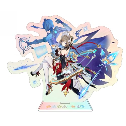 Rainteam Characters Acrylic Stand Figure,Colorful and Exquisite Character Design for Game Fans' Collection (Sandrone) - color: Sandrone