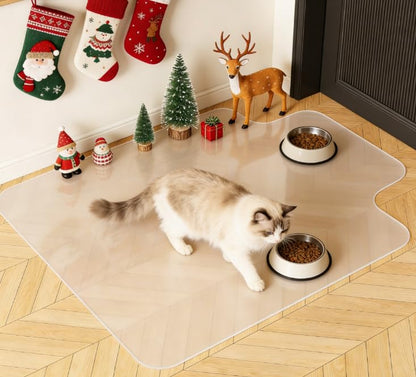 Yecaye Desk Chair Mat for Hardwood Floor, Office PVC Computer Chair Mat, Floor Protector for Rolling Chairs (Transparent, 48" x 60") - size: 48" x 60"
