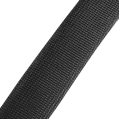 X AUTOHAUX Fiberglass Heat Wire Shield Sleeve Heat High Temp Shield Adjustable Heat Shield 10ft 12mm 1/2" Black for Car Wire Loom Protection - size: 1/2"
