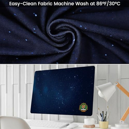 32-inch monitor dust cover, elastic polyester sunshade, 31" 32" 33" 34" computer screen cover, LCD/LED/HD panel protective film (Black Starry Sky, 31-34 inches)