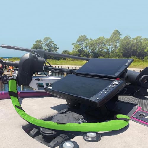 48" Trolling Motor Cable Sleeve - Neoprene Wire Cover for Boat | Neoprene Marine-Grade Protection, Full 48" Length, 2" Diameter Opening, Zipper Closure for Quick Access(Green) - color: Green