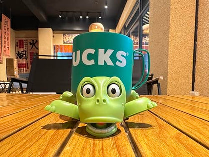 JOD® Turtle Coaster, 3D Printed Funny Tea Coasters with Interactive Expression-Funny Turtle Coaster Cup Holder Cute Drink Holder with Moving Limbs, Mom Novelty Desk Decor Women - color: 1pc-lightgreen