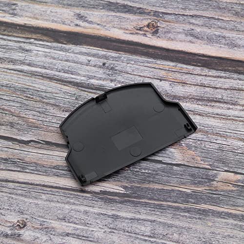 SING F LTD 2PCS Replacement Battery Door Covers Cases Protectors Compatible with Sony PSP 2000 2003 2004 3000 3003 3004 Black Plastic Console Accessories - color: Black