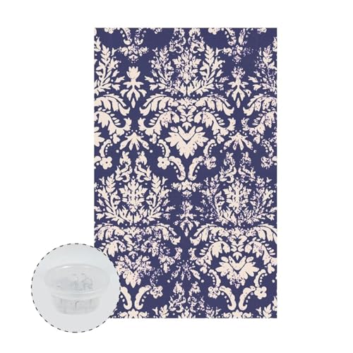 Floral Pattern Recliner Headrest Covers Protector Non Slip Breathable Lounge Sofa Headrest Covers Soft Washable Couch Recliner Headrest Protector for Sofa Theater Seat - color: Floral Pattern