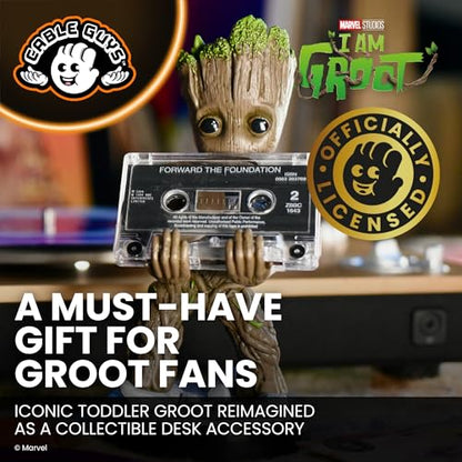 Cable Guys - Toddler Groot Gaming Accessories Holder & Phone Holder for Most Gaming Controller (Xbox, Play Station, Nintendo Switch) & Phone