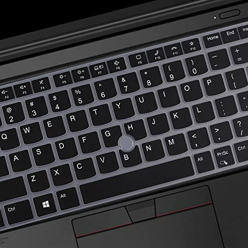 Keyboard Cover for Lenovo Thinkpad x1 Carbon Gen 11/10 14", ThinkPad X1 Yoga Gen 8/7, ThinkPad T14 T14s L14 P14s Gen 4/3, Thinkpad E14 Gen 6/5 (Not Fit T14 L14 P14s Gen 6/5/3/2/1, E14 Gen 7)-Black - color: Black