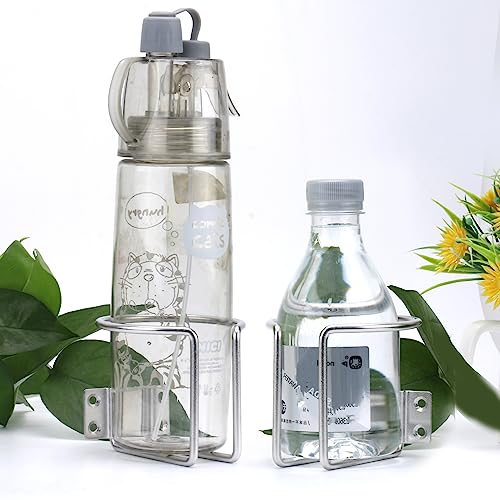 4 pcs Boat Cup Holder,Stainless Steel Universal Drink Holders,Suitable for Boat,Truck,RV,Tractor,Outdoor Wooden Swing. (Silver) - color: Silver