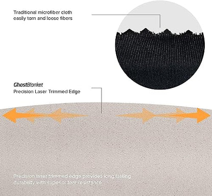 UPPERCASE GhostBlanket Screen Keyboard Imprint Protection Microfiber Liner and Cleaning Cloth 15" Compatible with MacBook Pro 16" - size: 16" MacBooks